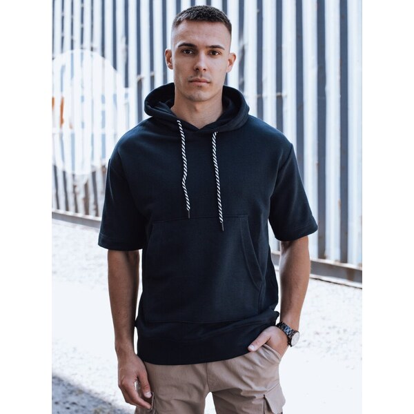 Dstreet Štýlová granátová mikina s krátkym rukávom 52686880