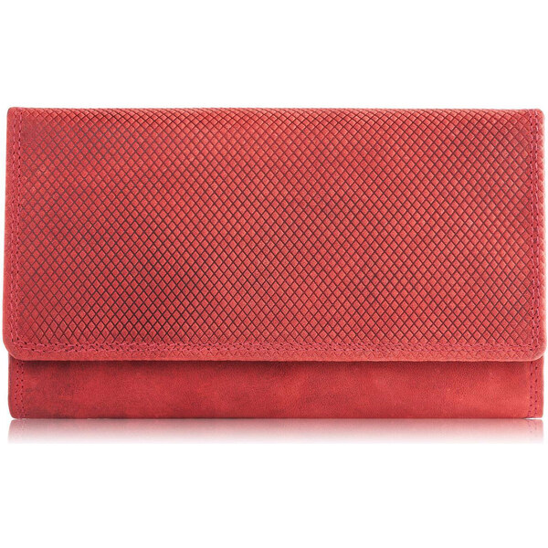 Paolo Peruzzi Dámska kožená peňaženka veľká VintageT-113-HRD | červená 52696737