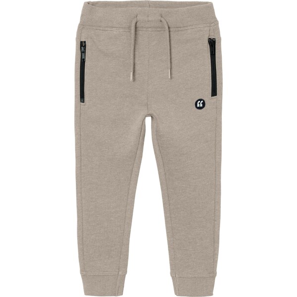 NAME IT Nohavice tmavobéžová / čierna 54447301