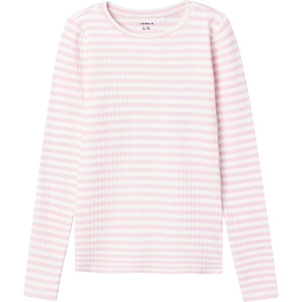 NAME IT Tričko NKFSuraja ružová / biela 54278726