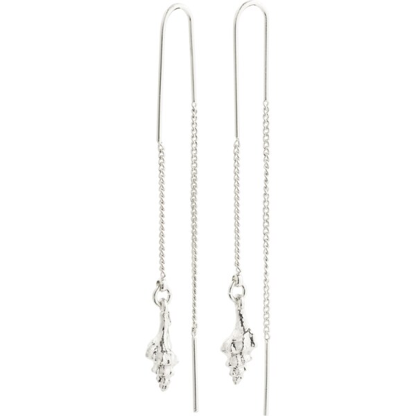 Pilgrim Náušnice Sea strieborná 54287920