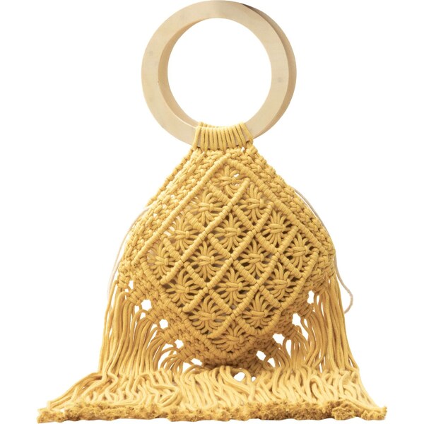 IZIA Kabelka nebielená / žltá 54262377