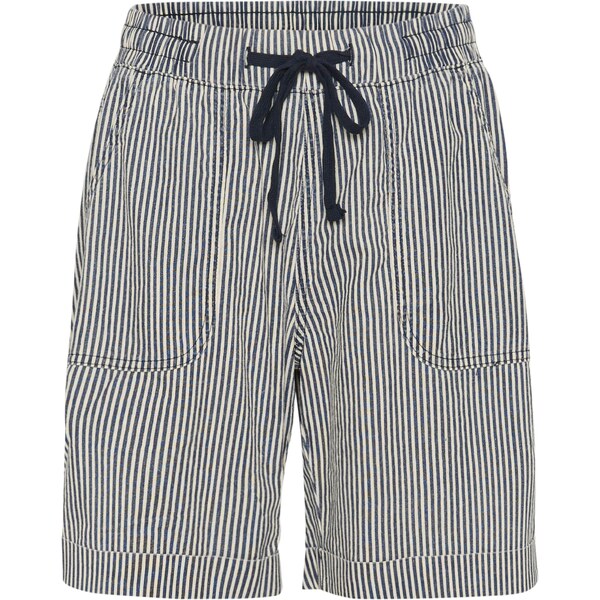 Kaffe Nohavice KAnaya tmavomodrá / biela 64201267