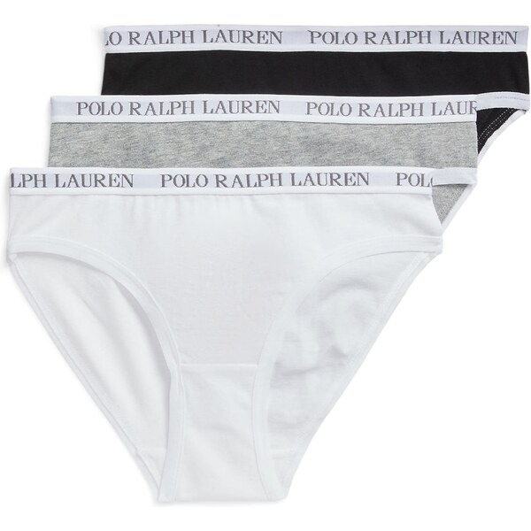 Polo Ralph Lauren Nohavičky sivá melírovaná / čierna / šedobiela 52700979