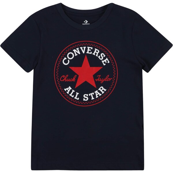 CONVERSE Tričko tmavomodrá / červená / biela 54273980