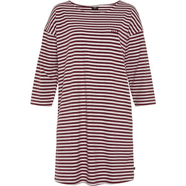 H.I.S Nočná košieľka bordová / biela 54266526