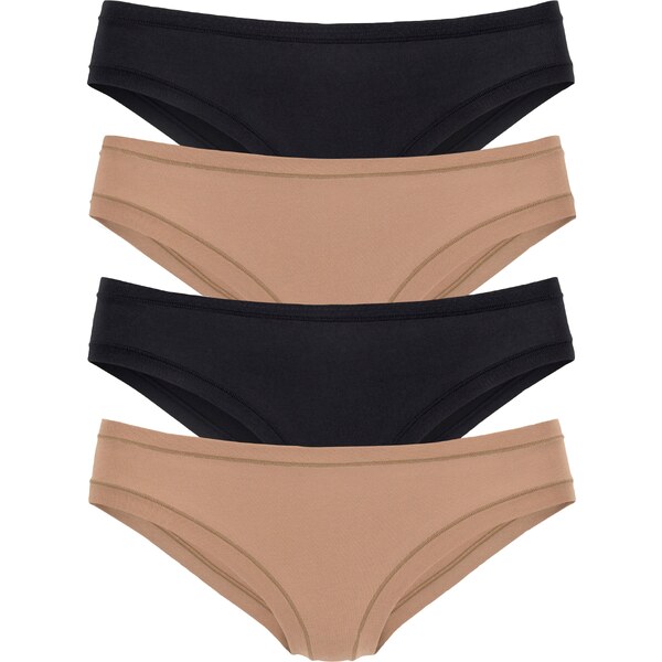 LASCANA Nohavičky farba ťavej srsti / čierna 54279549