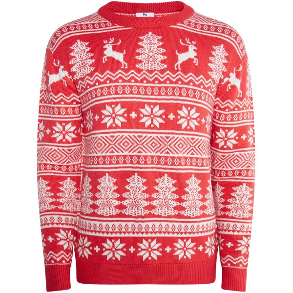 MO Sveter Mimo červená / biela 54274626