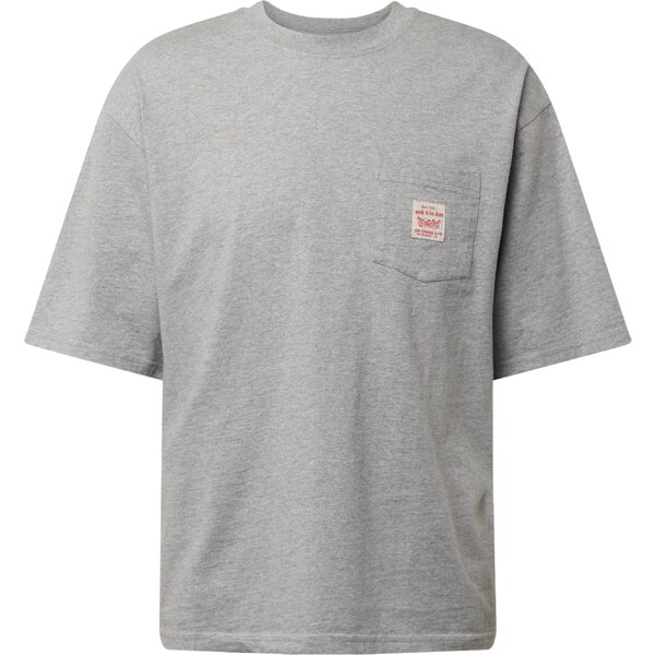 LEVIS Tričko Workwear Tee béžová melírovaná / ohnivo červená / biela 54294015