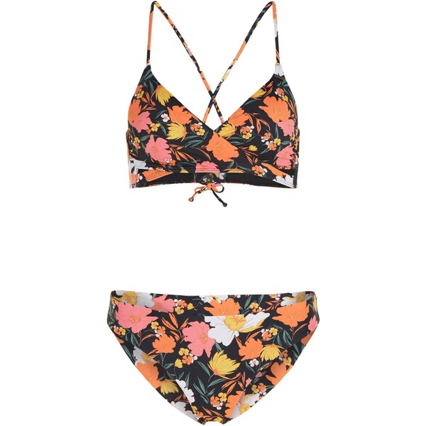 ONEILL Bikiny Baay Maoi zelená / oranžová / ružová / čierna 54329979