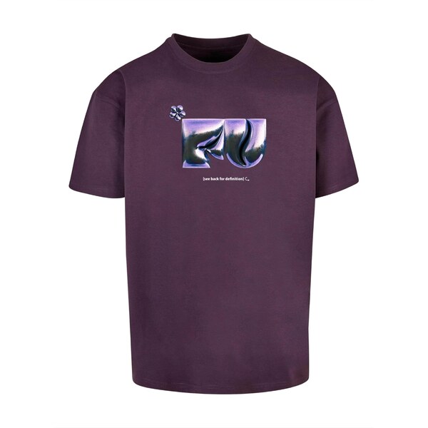 MT Upscale Tričko FU černicová / svetlofialová / čierna / biela 54288139