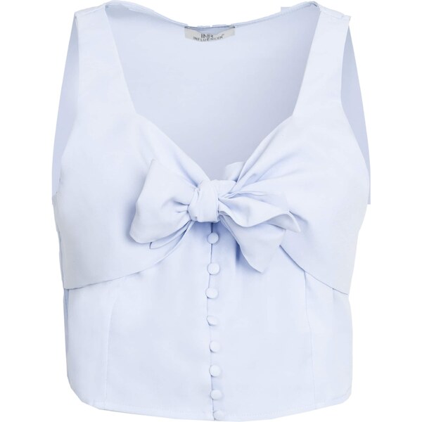 Influencer Top pastelovo modrá 54276729