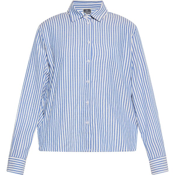 DreiMaster Maritim Blúzka azúrová / biela 54304822