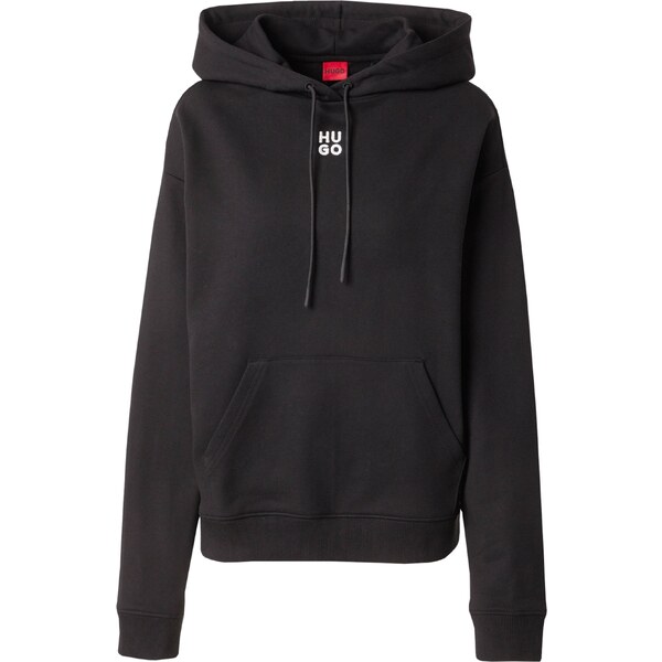 HUGO Mikina Delfinia čierna / biela 54340586