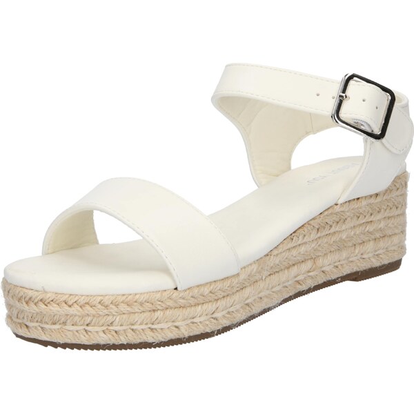 ABOUT YOU Sandále Josie biela 54182474