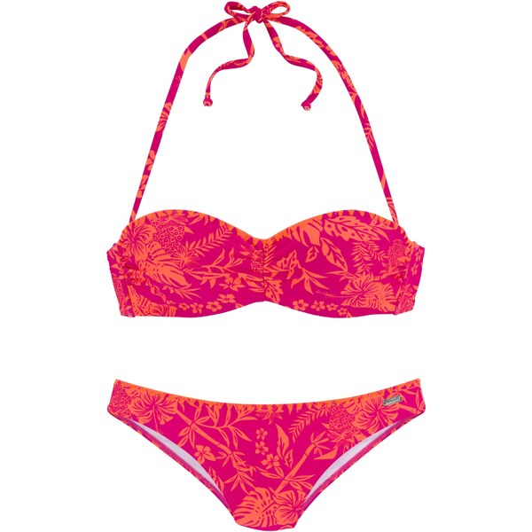 VENICE BEACH Bikiny oranžová / tmavoružová 54305064