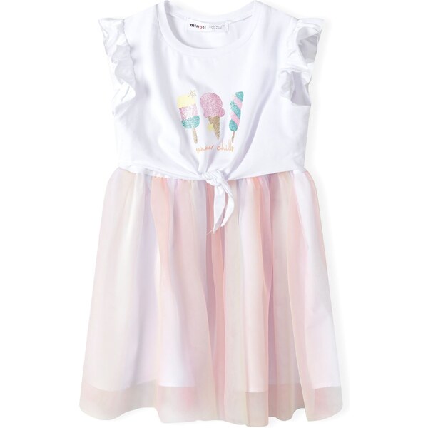 MINOTI Šaty zmiešané farby / biela 54343467