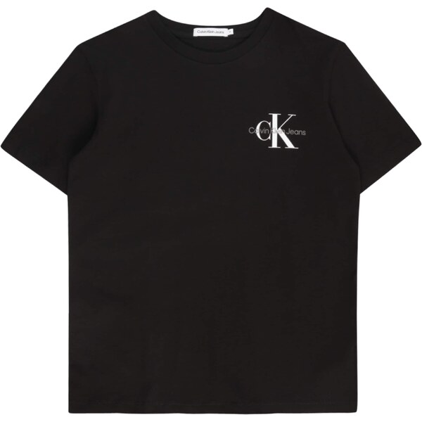 Calvin Klein Jeans Tričko čierna / biela 53940873