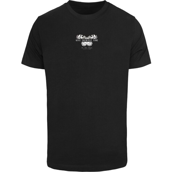 Mister Tee Tričko Give Yourself Time orgovánová / marhuľová / čierna / 54283480