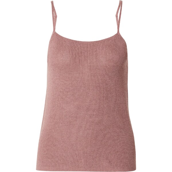 VERO MODA Vyšívaný top NEWLEXSUN staroružová 54316654