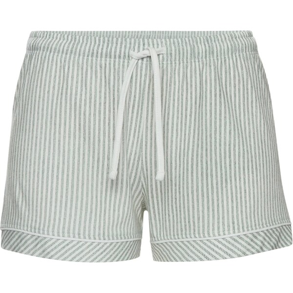 s.Oliver Pyžamové nohavice zelená / biela 57280307