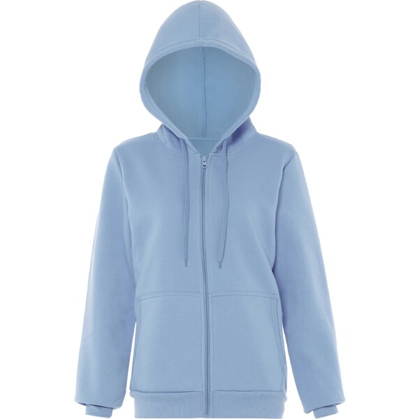 SANIKA Tepláková bunda svetlomodrá 65791559