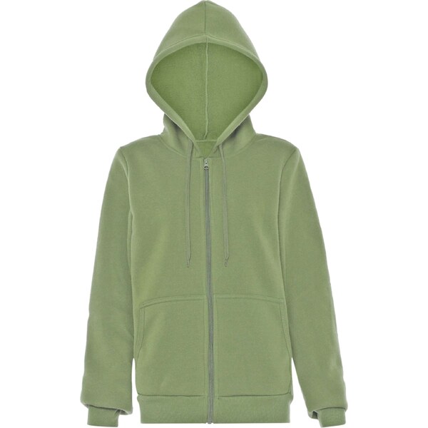 SANIKA Tepláková bunda olivová 67094492