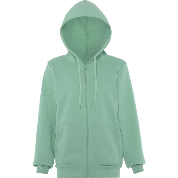 BLONDA Tepláková bunda nefritová 54285433