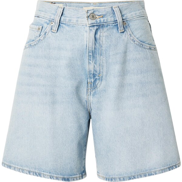 LEVIS Džínsy High Baggy Short svetlomodrá 54357652