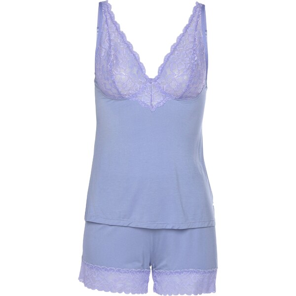 LASCANA Kraťasy Summer Lace fialová 54291870