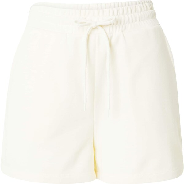 PIECES Nohavice CHILLI biela melírovaná 54182491