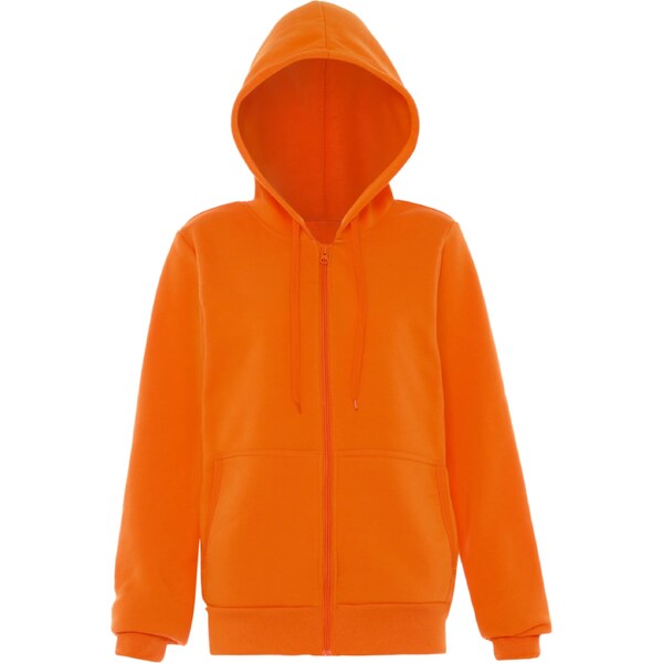 Flyweight Tepláková bunda tmavooranžová 65791549