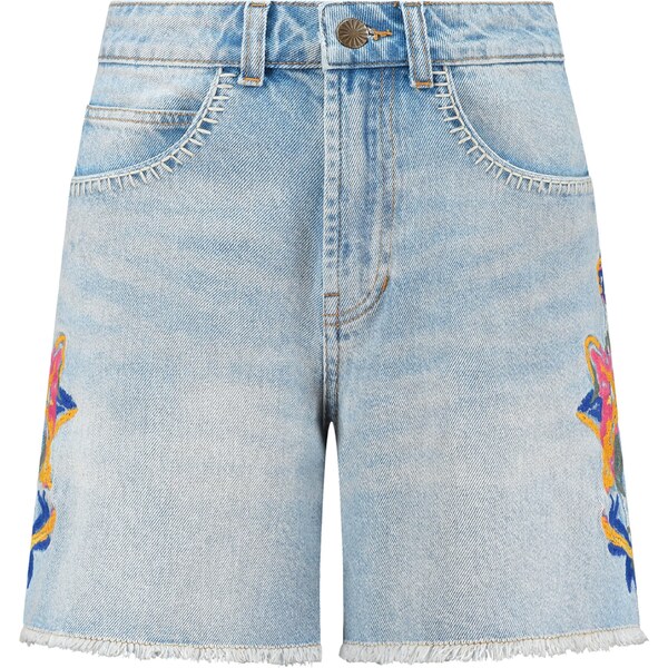 Shiwi Džínsy Chris svetlomodrá / zelená / oranžová / svetloružová 54325571