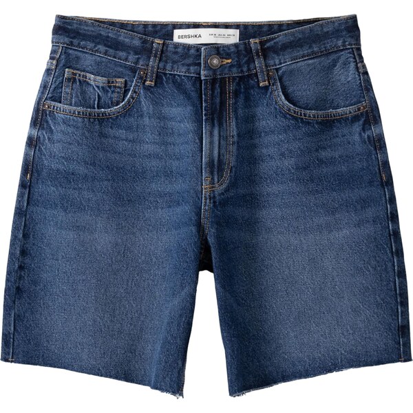 Bershka Džínsy modrá denim 54337007