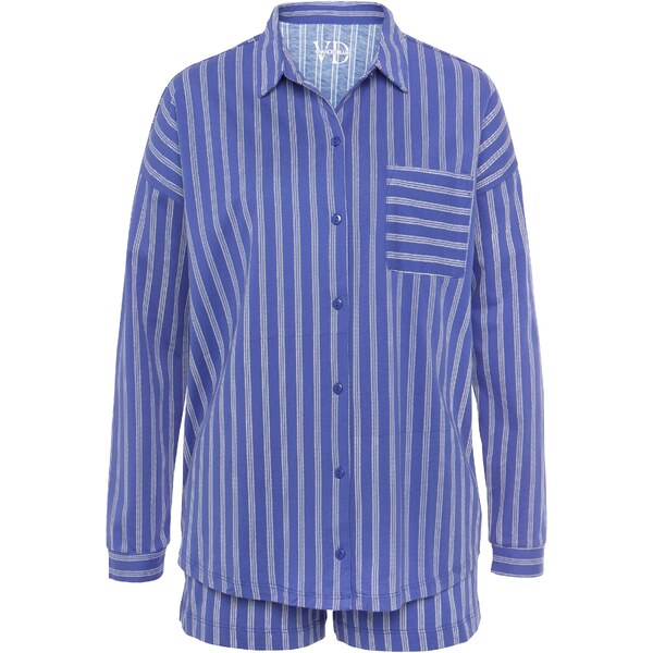 VIVANCE Pyžamo Dreams modrá / biela 54319062