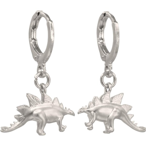 Fräulein Wunder Náušnice Stegosaurus strieborná 54319849