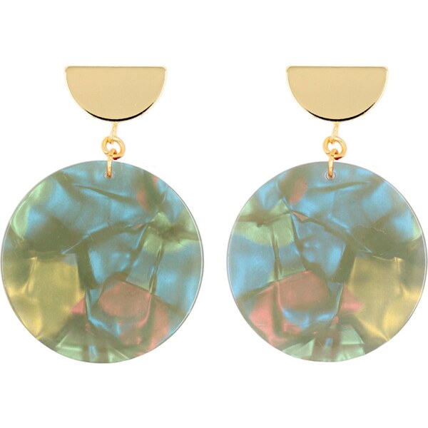 Fräulein Wunder Náušnice Amal zmiešané farby 66036997