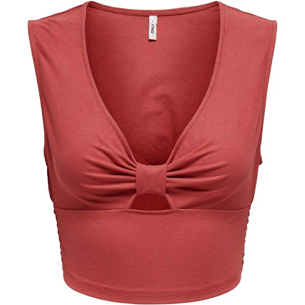 ONLY Top Jany hrdzavo červená 54320064