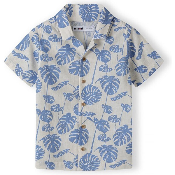 MINOTI Košeľa kráľovská modrá / svetlosivá 54343101