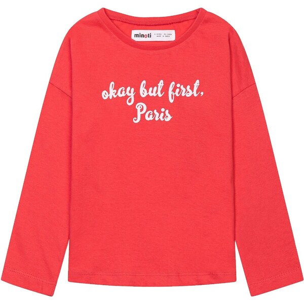 MINOTI Tričko červená / biela 54324715