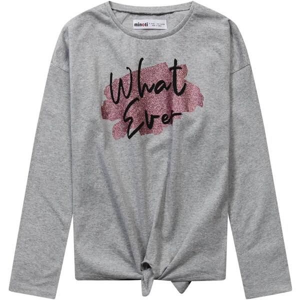 MINOTI Tričko bronzová / sivá melírovaná / čierna 54324762