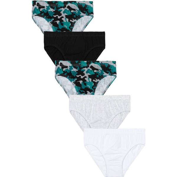 MINOTI Nohavičky modrá / svetlosivá / zelená / biela 54324828