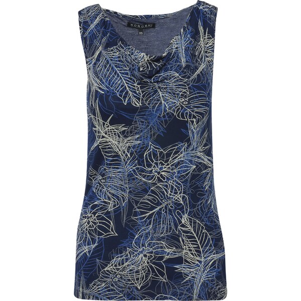 KOROSHI Top tmelová / modrá / námornícka modrá 54326946