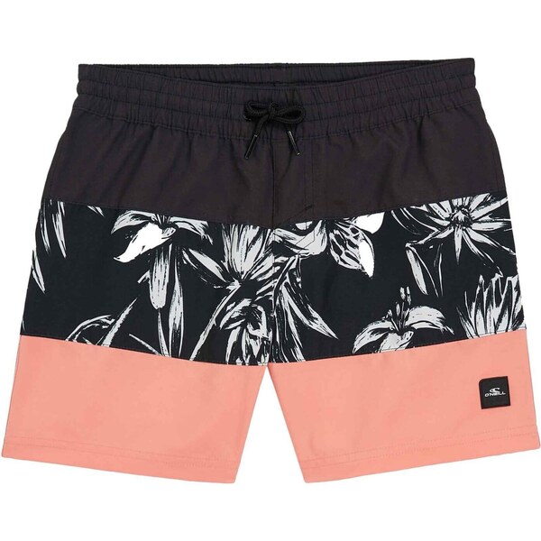 ONEILL Plavecké šortky Mix & Match Cali 13 koralová / čierna / biela 54342680