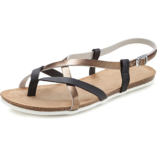 VIVANCE Žabky bronzová / čierna 54354143