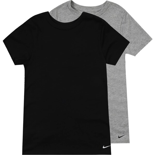 Nike Sportswear Tričko sivá melírovaná / čierna / biela 54361291