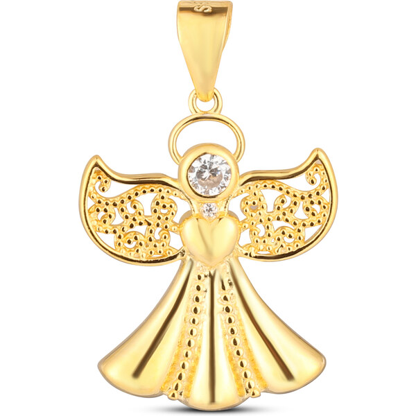 Olivie Strieborný prívesok ANJEL GOLD 7913 47253991