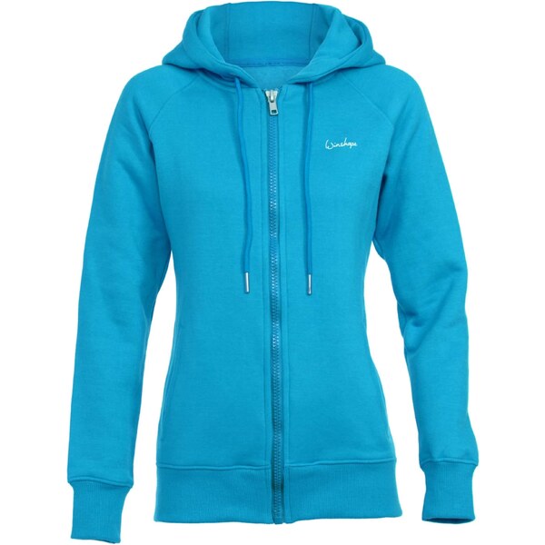 Winshape Športová mikina so zipsom J005 nebesky modrá 54328907