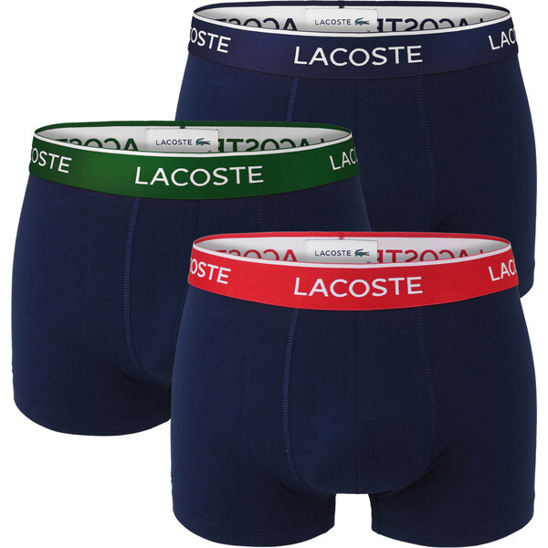 LACOSTE - boxerky Lacoste ultra comfortable stretch cotton blue s 37068251