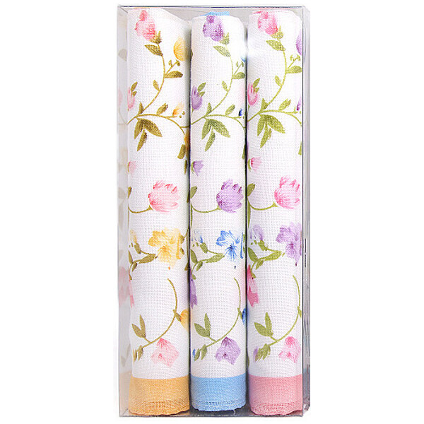 Etex Dámske vreckovky L04 darčeková krabička - 3 ks 66159617